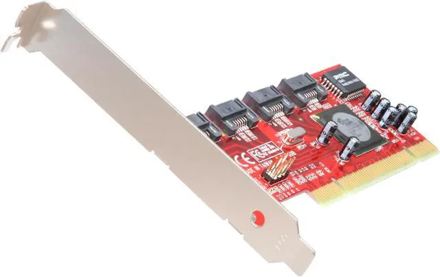 Main image of Rosewill RC-217 SATA II 4 Port RAID 0/1/5/10 PCI RAID Card