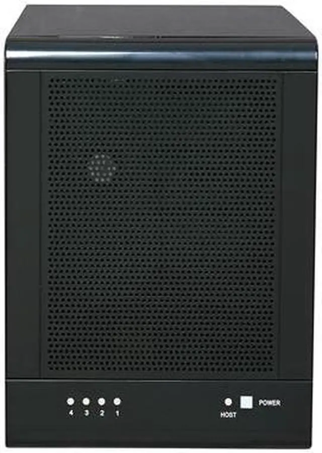 Alt view image 2 of 8 - Rosewill RSV-S4-6G - 4-Bay 3.5” Hot-Swap Spanning & JBOD Enclosure - RAID 0 / 1 / 10 / 5 / 5 + Spare - Controller Card Bundle - Up to 6 Gbps Transfer Rate