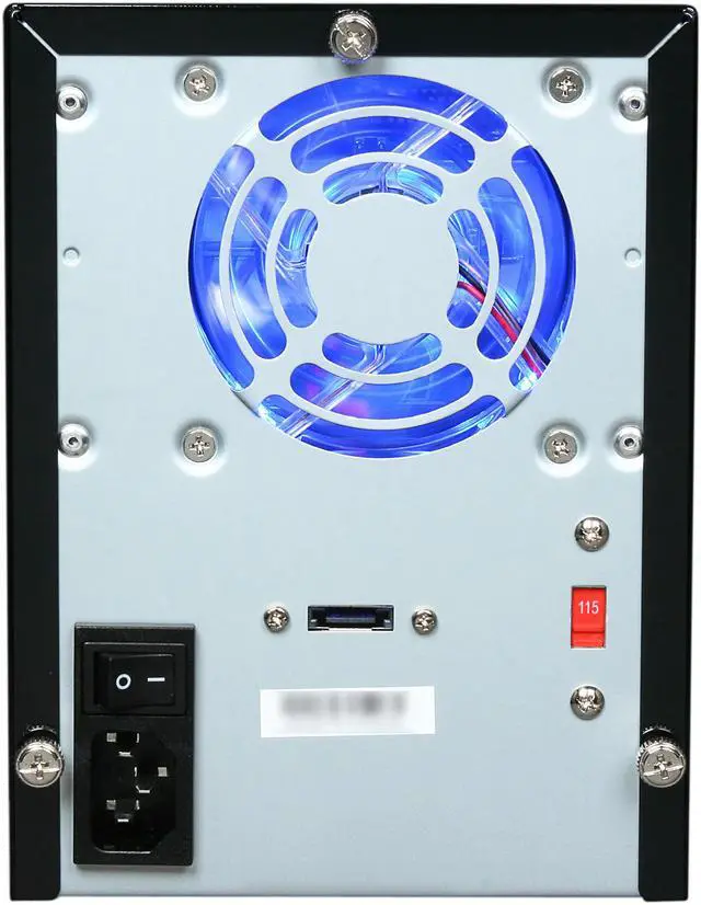 Alt view image 4 of 8 - Rosewill RSV-S4-6G - 4-Bay 3.5” Hot-Swap Spanning & JBOD Enclosure - RAID 0 / 1 / 10 / 5 / 5 + Spare - Controller Card Bundle - Up to 6 Gbps Transfer Rate
