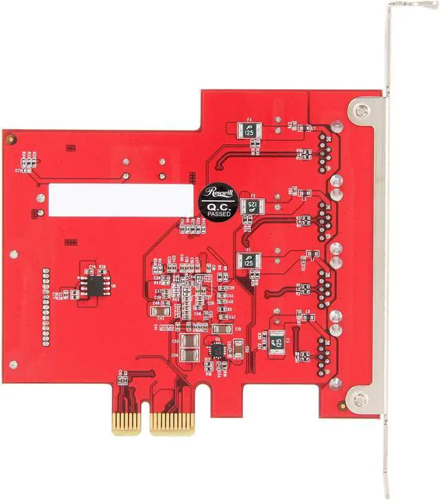 Alt view image 4 of 5 - Rosewill RC-229U4 - PCI-Express 2.0 x1 Controller Card with Four USB 3.0 Ports