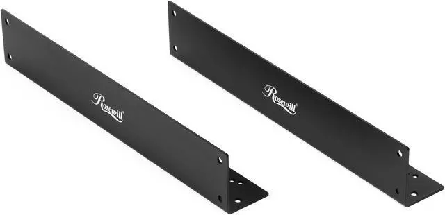 Alt view image 14 of 20 - Rosewill 25U Open Frame Server Rack, 4-Post Network Server Rack, Adjustable Depth Frame Rack, Heavy Load Rack for Computer/Data/AV/IT Equipment/Network Equipment-RSR-4P25U001