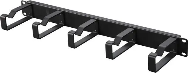 Main image of Rosewill 1U Cable Manager with 5 Metal Rings RSA-1UCA002