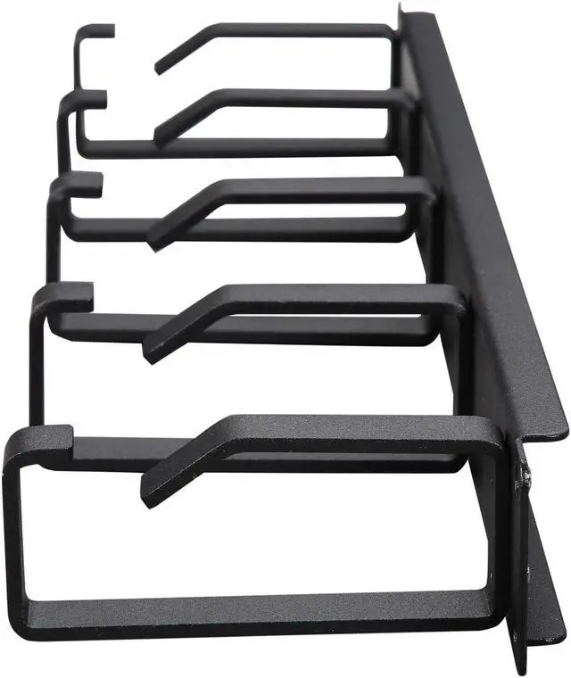 Alt view image 3 of 4 - Rosewill 1U Cable Manager with 5 Metal Rings RSA-1UCA002