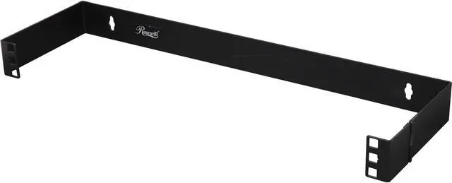 Main image of Rosewill 1U 19-inch Wall Mount Bracket for Patch Panel with Hinge Design RSA-1UBRA001