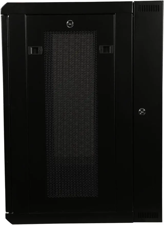 Alt view image 5 of 8 - Rosewill RSWM-15U001 15U Wall Mount Rack Enclosure Server Cabinet, Hinged, 20.5" Deep, Switch-Depth