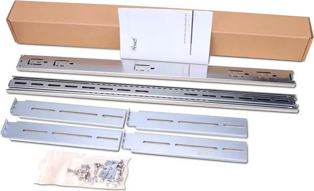 Alt view image 5 of 4 - Rosewill Sliding Chassis Rail Kit for 2U to 5U Chassis (Adjustable 26" to 39.4" Depth) 3-Section For Server Chassis / Server Case / Rackmount Case - RSV-RL26H