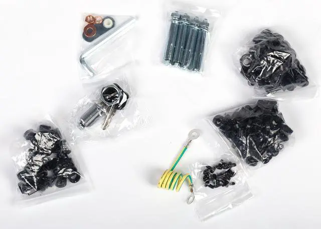 Alt view image 17 of 20 - Rosewill 12U Server Rack Enclosure with Glass Door, Locks, & Removable Side Panels Wall Mount Network Cabinet 19 Inch Rack 17.7 Inches Deep Flat-Pack-RSWM-12U001F