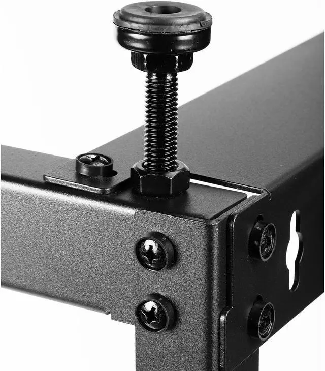 Alt view image 8 of 15 - Rosewill 15U Open Frame Network Rack for Servers & AV Gear,Server Rack Floor Standing or Wall Mounted, AV Rack for 19" Networking, Servers and Audio 20 inches Depth-RSWR-15U001
