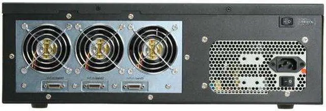 Alt view image 4 of 4 - NORCO DS-1240 RAID level 0, 1, 5, 10, 50 and JBOD with optional third-party RAID controller 12 3.5" Drive Bays 3 x Infiniband Multilane 4-channel interface 12 Bay Infiniband Multilane SATA Hard Drive Storage Array - OEM