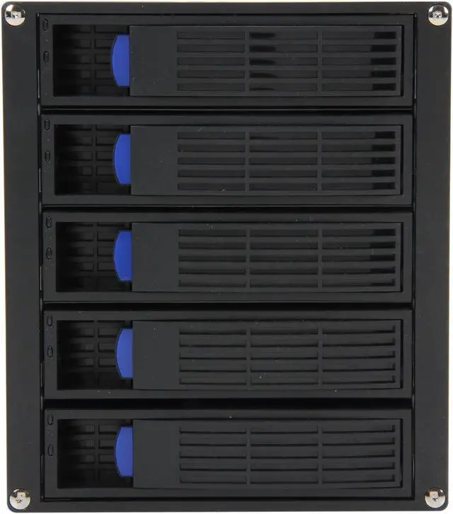 Alt view image 2 of 7 - NORCO SS-500 5-Bay SATA / SAS Hot Swap Rack Module