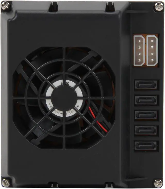 Alt view image 4 of 7 - NORCO SS-500 5-Bay SATA / SAS Hot Swap Rack Module