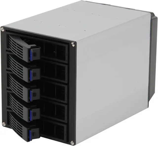 Alt view image 6 of 7 - NORCO SS-500 5-Bay SATA / SAS Hot Swap Rack Module
