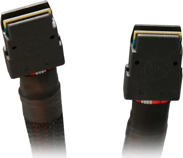 Main image of NORCO C-SFF8087-D SFF-8087 to SFF-8087 Internal Multilane SAS Cable