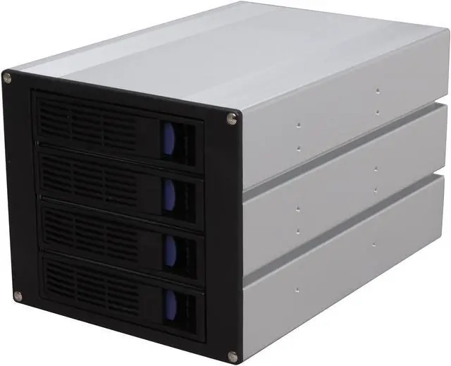 Main image of NORCO SS-400 4 Bay 3.5" SATA or SAS Hot Swap Rack Module