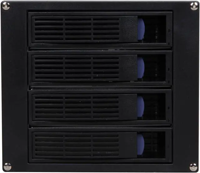 Alt view image 2 of 5 - NORCO SS-400 4 Bay 3.5" SATA or SAS Hot Swap Rack Module