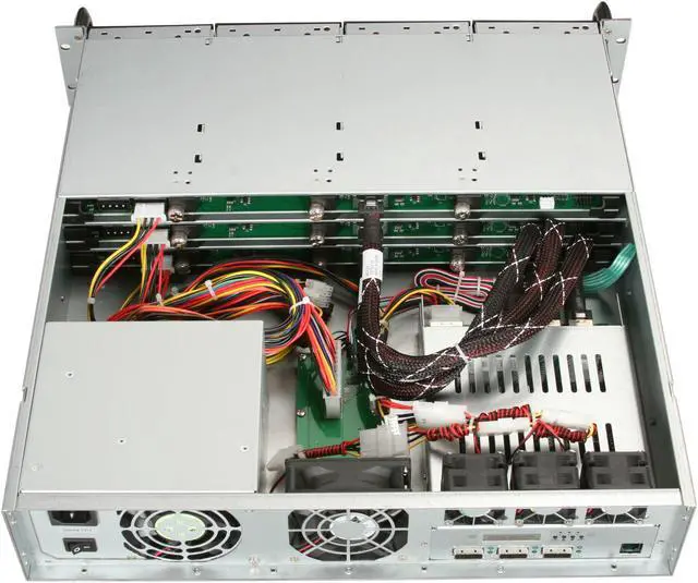 Alt view image 5 of 7 - NORCO DS-12E 12 3.5" Drive Bays One SFF-8088 "IN" connector for connection to the host, two SFF-8088 "OUT" connectors for expansion to an additional JBOD enclosure External 2U 12 Bay 6G SAS / SATA III Expander Rackmount RAID / JBOD Enclosur - OEM