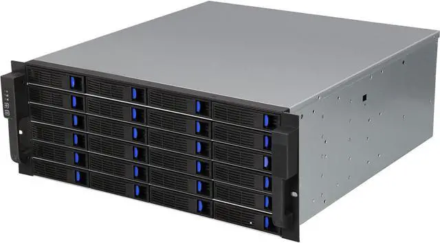 Main image of External 4U 24 Bay Hot-Swap 6G SAS / SATA III Rackmount RAID / JBOD Enclosure