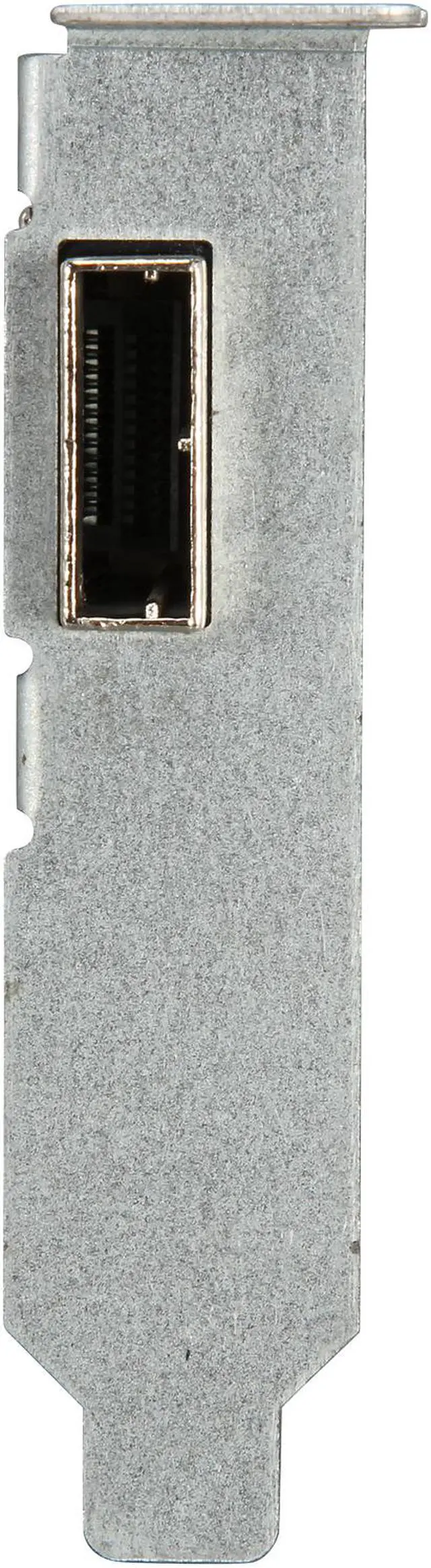 Alt view image 2 of 6 - NORCO C-8087-8088L 1-Port SFF-8087 to SFF-8088 Adapter with Low Profile Mounting Bracket