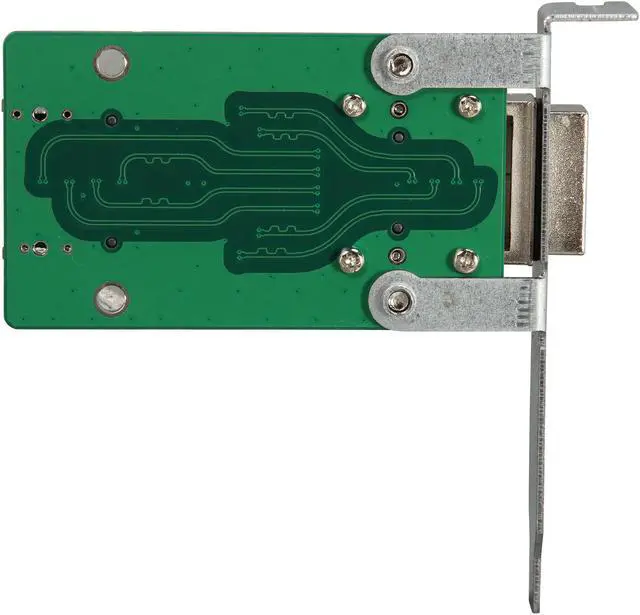 Alt view image 4 of 6 - NORCO C-8087-8088L 1-Port SFF-8087 to SFF-8088 Adapter with Low Profile Mounting Bracket