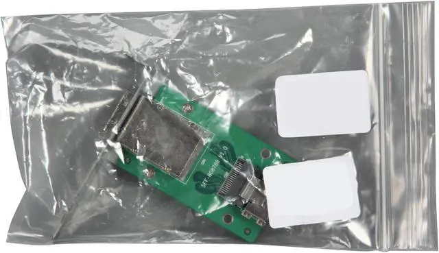 Alt view image 6 of 6 - NORCO C-8087-8088L 1-Port SFF-8087 to SFF-8088 Adapter with Low Profile Mounting Bracket