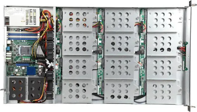 Alt view image 6 of 7 - ASRock 1U12LX-14S 1U Rackmount Server System LGA 1150 Intel C224 DDR3 1600/1333