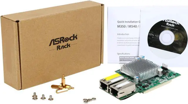 Alt view image 5 of 5 - ASRock Rack M540 PCIE X8 Mezzanine card