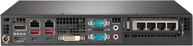 Main image of SUPERMICRO SYS-E300-9C Compact Server Barebone LGA 1151 Intel Q370 DDR4-2666 MHz Unbuffered non-ECC SO-DIMM