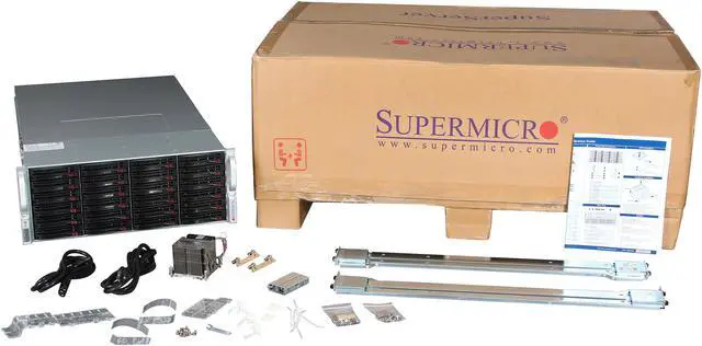 Alt view image 7 of 7 - SUPERMICRO SSG-5048R-E1CR36L 4U Rackmount Server Barebone LGA 2011 Intel C612 DDR4 2133/1866/1600/1333