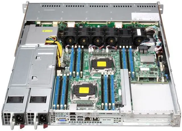 Alt view image 5 of 8 - SUPERMICRO SYS-1028R-WC1R 1U Rackmount Server Barebone Dual LGA 2011 Intel C610 DDR4 DIMM sockets