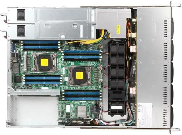 Alt view image 6 of 8 - SUPERMICRO SYS-1028R-WC1R 1U Rackmount Server Barebone Dual LGA 2011 Intel C610 DDR4 DIMM sockets