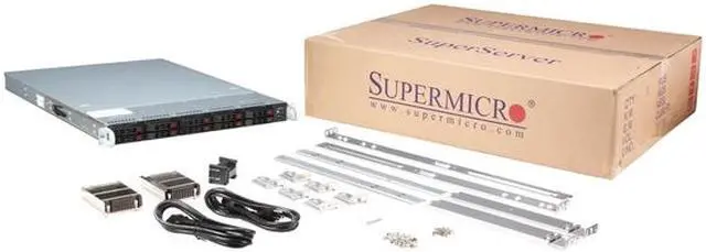 Alt view image 8 of 8 - SUPERMICRO SYS-1028R-WC1R 1U Rackmount Server Barebone Dual LGA 2011 Intel C610 DDR4 DIMM sockets