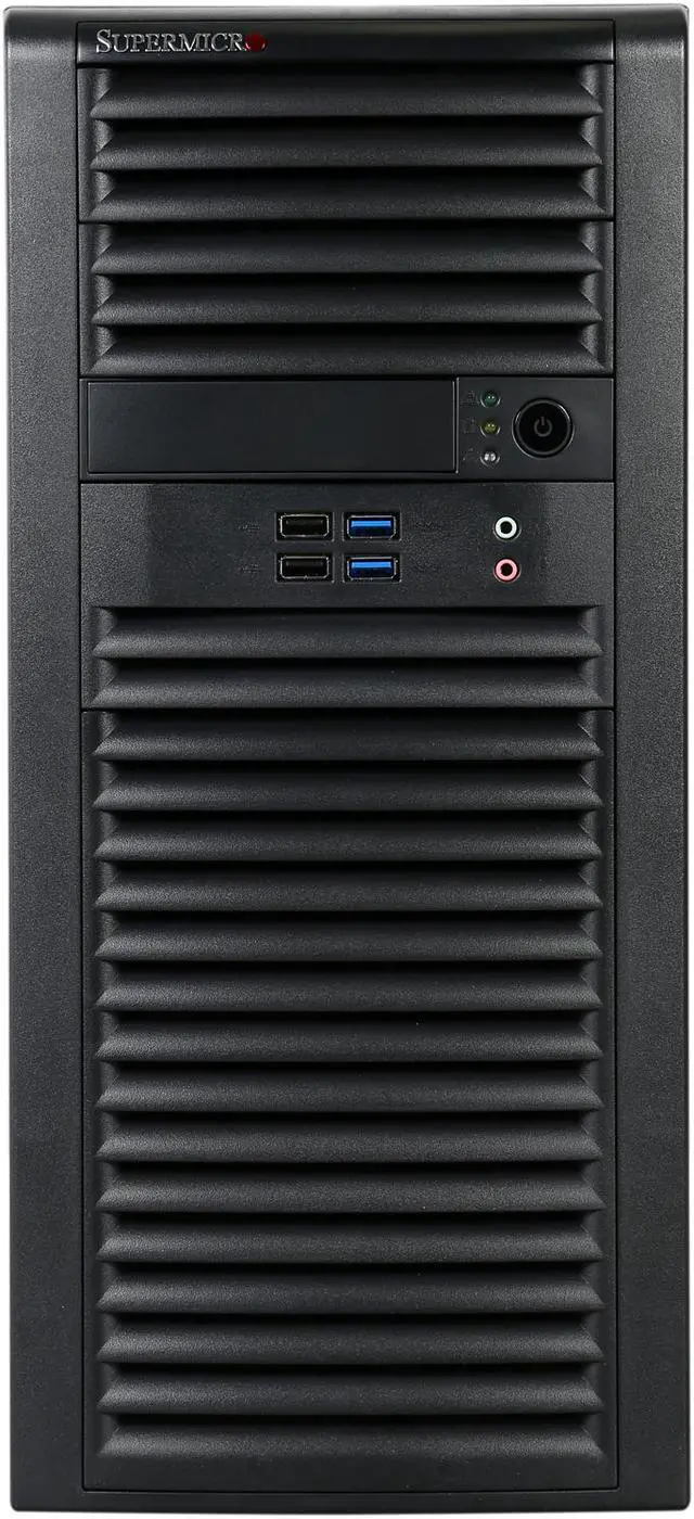 Alt view image 2 of 9 - SUPERMICRO SYS-7038A-I Mid-Tower Server Barebone Dual LGA 2011 Intel C612 DDR4 2133/1866/1600