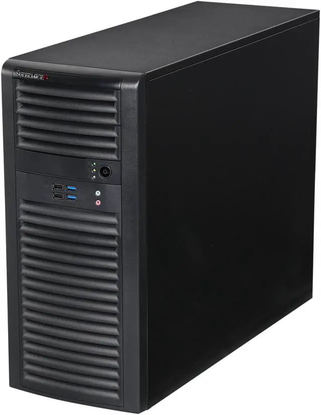 Alt view image 3 of 9 - SUPERMICRO SYS-7038A-I Mid-Tower Server Barebone Dual LGA 2011 Intel C612 DDR4 2133/1866/1600