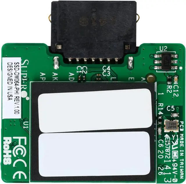 Alt view image 4 of 5 - SUPERMICRO SSD-DM064-PHI SATA DOM (SuperDOM) Solutions