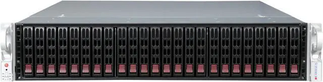 Alt view image 2 of 7 - SUPERMICRO 2028R-E1CR24N 2U Rackmount Server Barebone Dual LGA 2011 Intel C612 2133/1866/1600MHz ECC DDR4 SDRAM 72-bit
