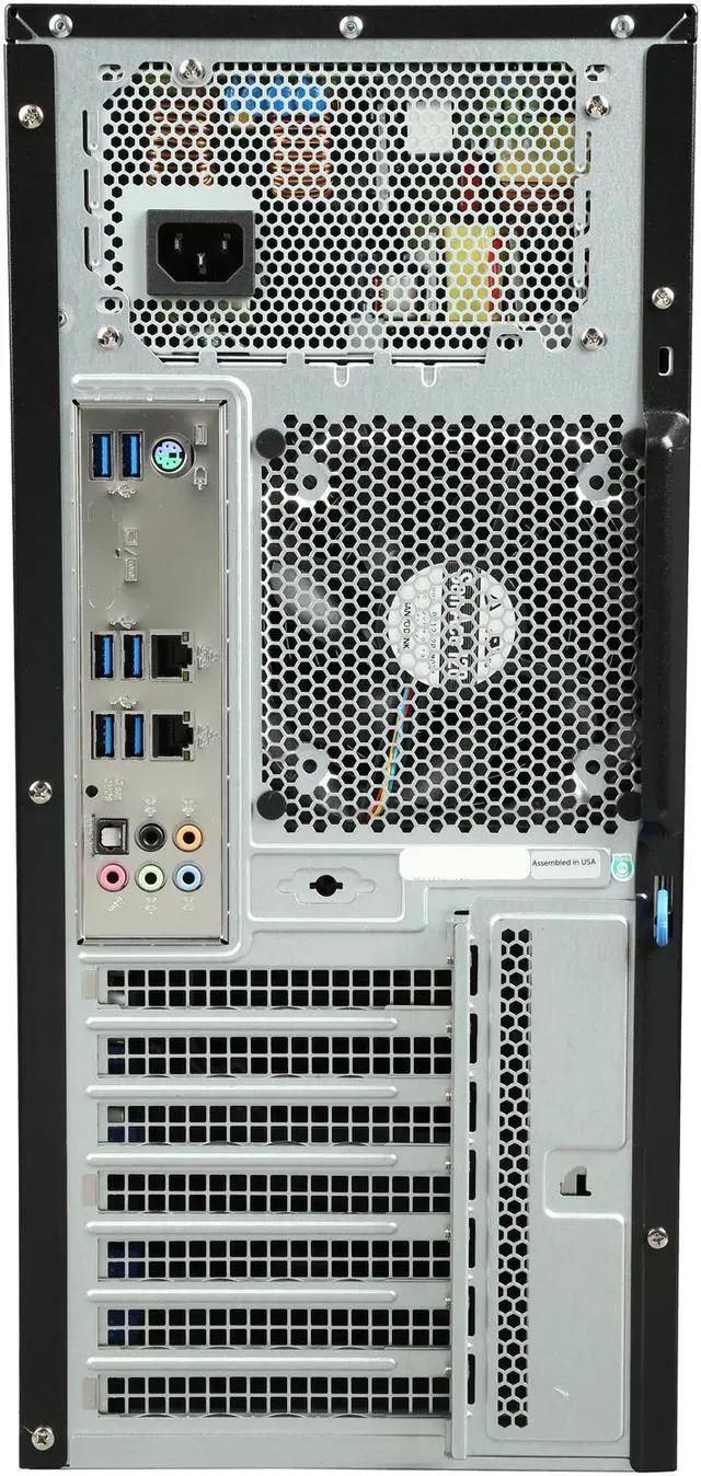 Alt view image 4 of 8 - SUPERMICRO SYS-5038A-I Mid-Tower Server Barebone LGA 2011 Intel C612 2133/1866/1600/1333MHz ECC DDR4 SDRAM 72-bit, 288-pin (RDIMM/LRDIMM) / 284-pin gold-plated DIMMs