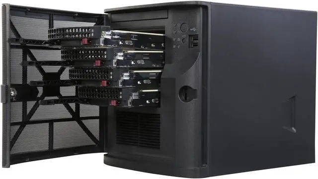 Alt view image 6 of 7 - SUPERMICRO SYS-5029S-TN2 Mini Tower Server Barebone Single Socket H4 (LGA 1151) Intel Q170 DDR4 2133/1866/1600