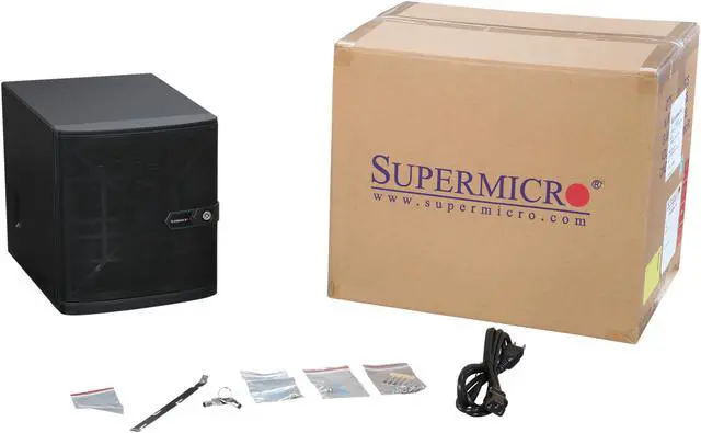 Alt view image 7 of 7 - SUPERMICRO SYS-5029S-TN2 Mini Tower Server Barebone Single Socket H4 (LGA 1151) Intel Q170 DDR4 2133/1866/1600