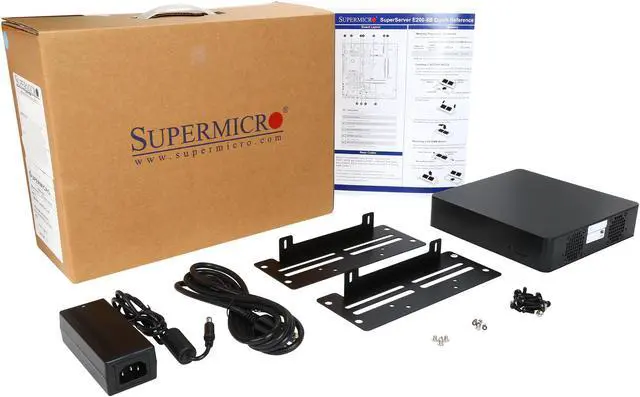 Alt view image 6 of 6 - SUPERMICRO SYS-E200-8B Mini-ITX Server Barebone Socket FCBGA1170 Intel J1900 System on Chip DDR3 1333/1066