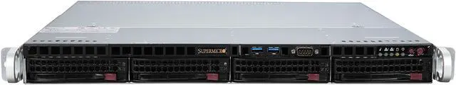 Alt view image 2 of 7 - SUPERMICRO SYS-5019S-MR 1U Rackmount Server Barebone LGA 1151 Intel C236 2400 / 2133 / 1866 / 1600 MHz ECC DDR4 SDRAM 72-bit, 288-pin (UDIMM) Gold-plated DIMMs