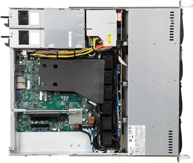 Alt view image 6 of 7 - SUPERMICRO SYS-5019S-MR 1U Rackmount Server Barebone LGA 1151 Intel C236 2400 / 2133 / 1866 / 1600 MHz ECC DDR4 SDRAM 72-bit, 288-pin (UDIMM) Gold-plated DIMMs