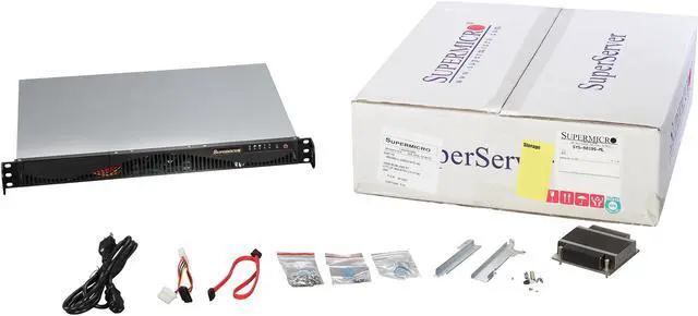 Alt view image 8 of 7 - SUPERMICRO SYS-5019S-ML 1U Rackmount Server Barebone LGA 1151 Intel C236 DDR4 2400 / 2133 / 1866 / 1600 MHz