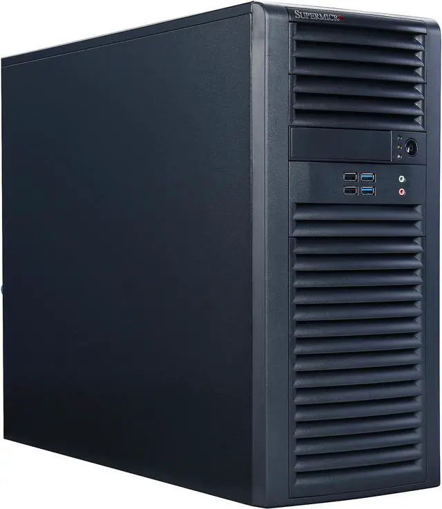 Main image of Supermicro Performance Workstation Barebone 5039A-IL, Mid-tower, Intel C236 Chipset, Supports Intel Xeon E3 v6 / v5, 7th / 6th Gen Intel Core i7 / i5 / i3, Pentium, Celeron CPUs
