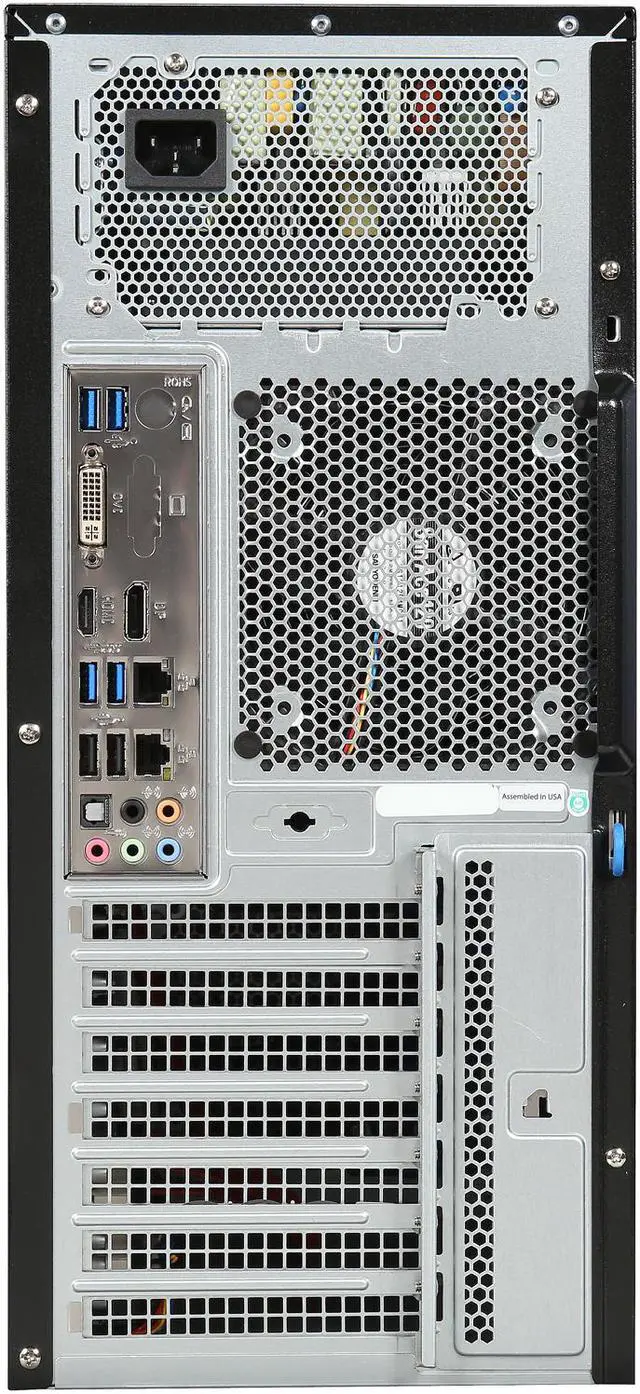 Alt view image 8 of 9 - Supermicro Performance Workstation Barebone 5039A-IL, Mid-tower, Intel C236 Chipset, Supports Intel Xeon E3 v6 / v5, 7th / 6th Gen Intel Core i7 / i5 / i3, Pentium, Celeron CPUs