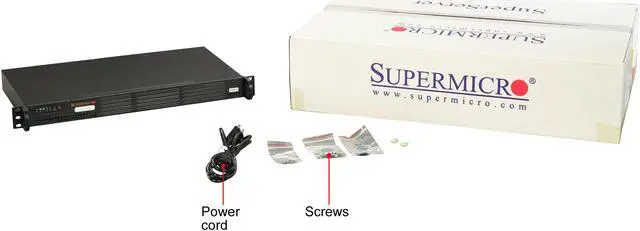 Alt view image 6 of 6 - SUPERMICRO SYS-5018A-LTN4 1U Rackmount Server - Barebone FCBGA 1283 DDR3 1333