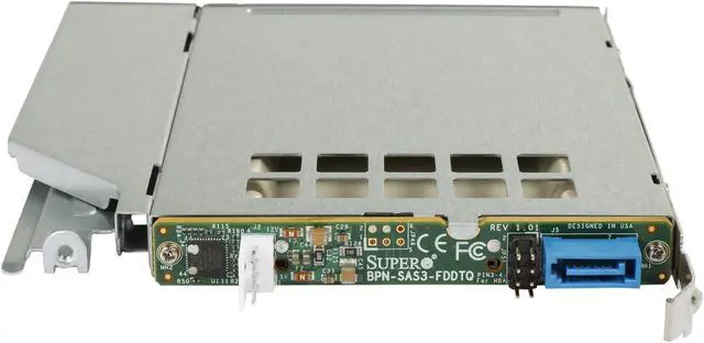 Alt view image 4 of 6 - SUPERMICRO MCP-220-81506-0N 2.5-in Hot-swap Slim DVD Size Drive Kit with Fail LED