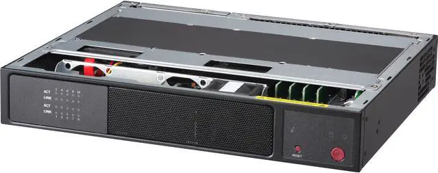 Main image of SUPERMICRO SYS-E300-9A-4CN10P Mini-1U Server Barebone FCBGA 1310 2400 / 2133 / 1866 MHz ECC DDR4 ECC RDIMM and ECC / Non-ECC UDIMM