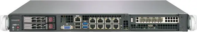 Main image of SUPERMICRO SYS-1019C-FHTN8 1U Rackmount Server Barebone LGA 1151 Intel C246 DDR4 2666 / 2400 / 2133 MHz ECC SDRAM