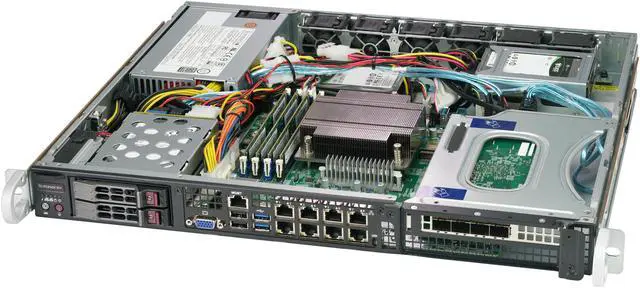 Alt view image 2 of 4 - SUPERMICRO SYS-1019C-FHTN8 1U Rackmount Server Barebone LGA 1151 Intel C246 DDR4 2666 / 2400 / 2133 MHz ECC SDRAM