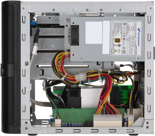 Alt view image 3 of 5 - Supermicro Micro-tower, NAS, Cloud, Edge, Backup, Storage, Server Barebone 5029C-T, Intel C246 Chipset, Supports Intel Xeon E-2100 CPUs, 4 x Hot-swappable Drive Bays, IPMI